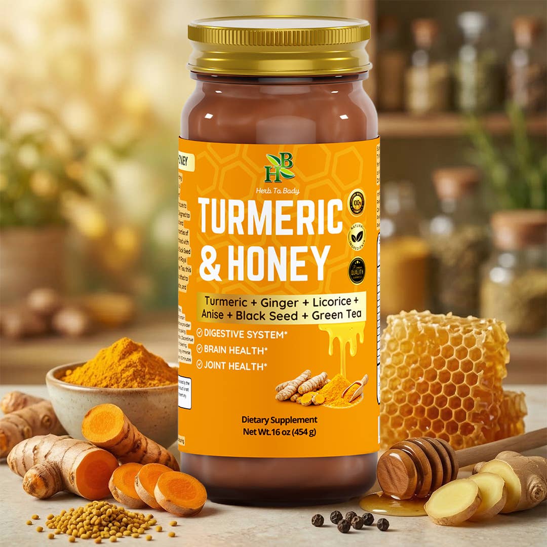 Turmeric Honey 16oz