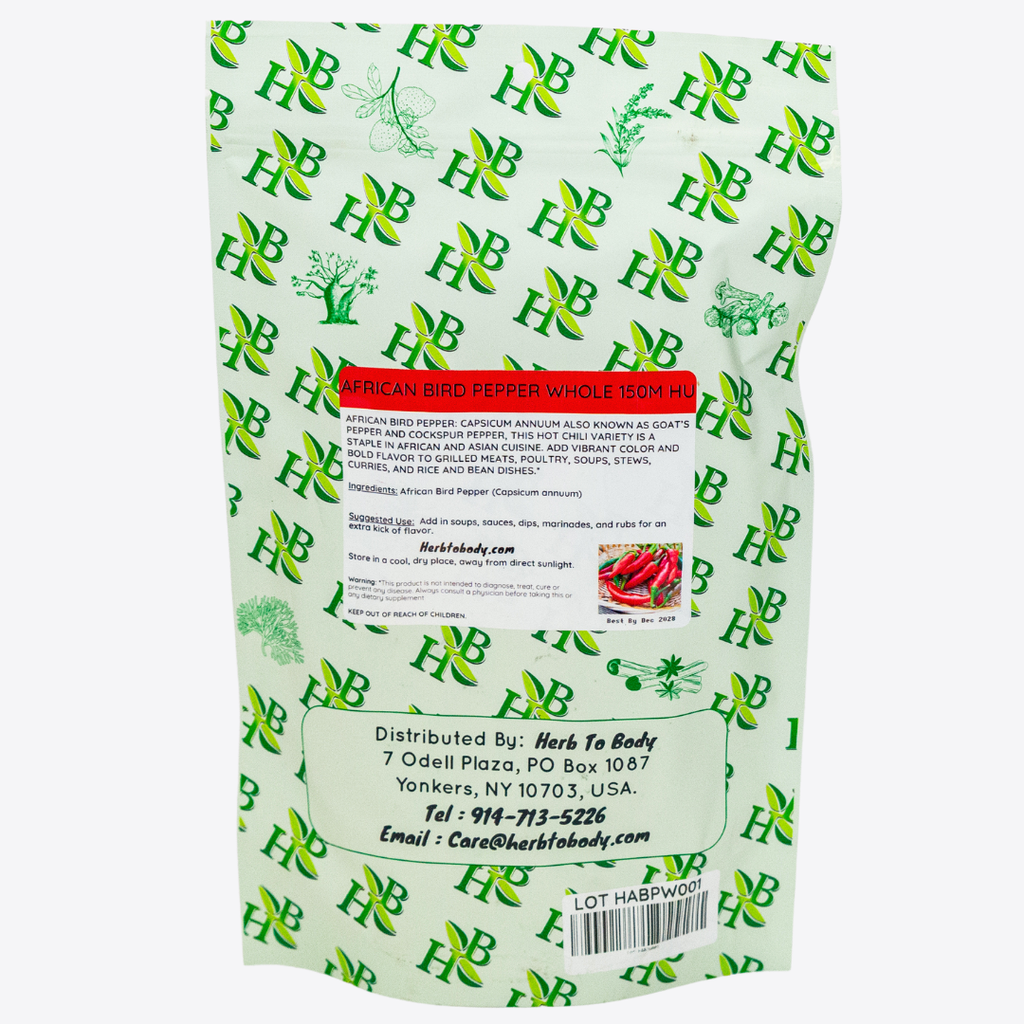 African Bird Pepper Whole 150M HU